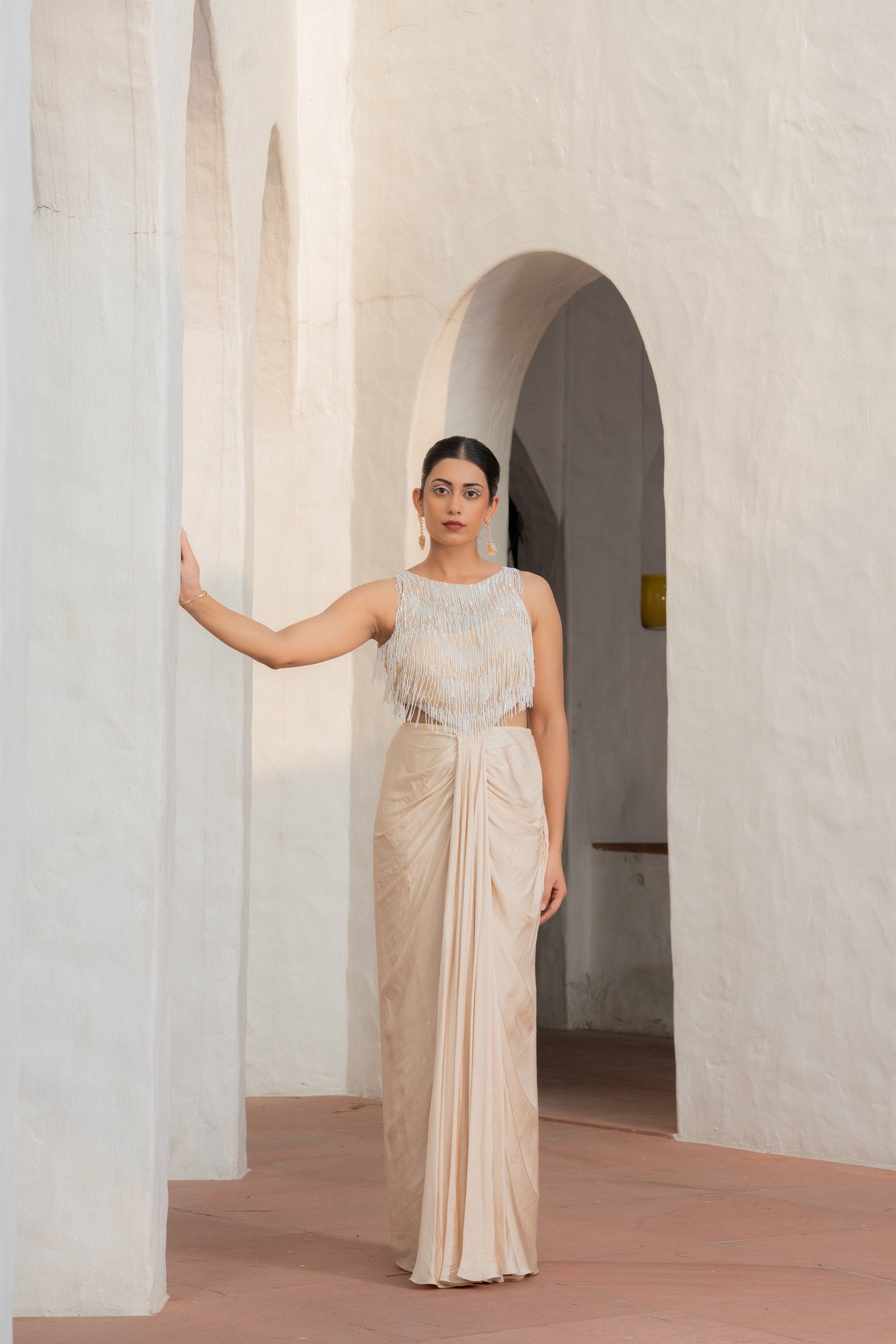 Meher Fringe Drape Set Secondary image