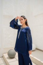 Noor Veil Kurta Set
