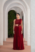 Raahi Drape Saree