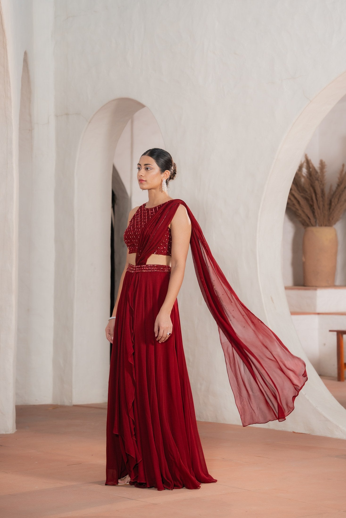 Raahi Drape Saree