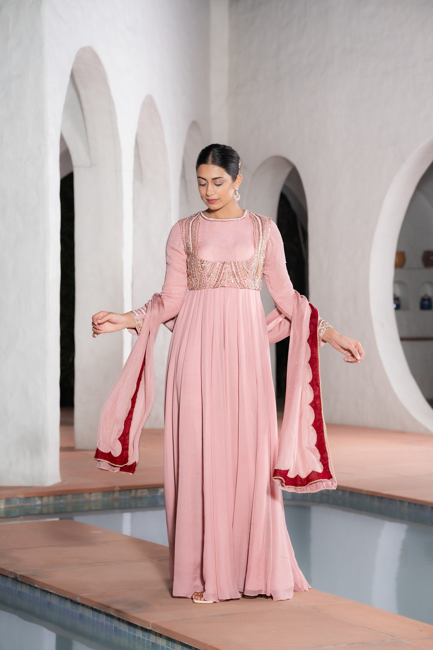 Ruhani Anarkali Set