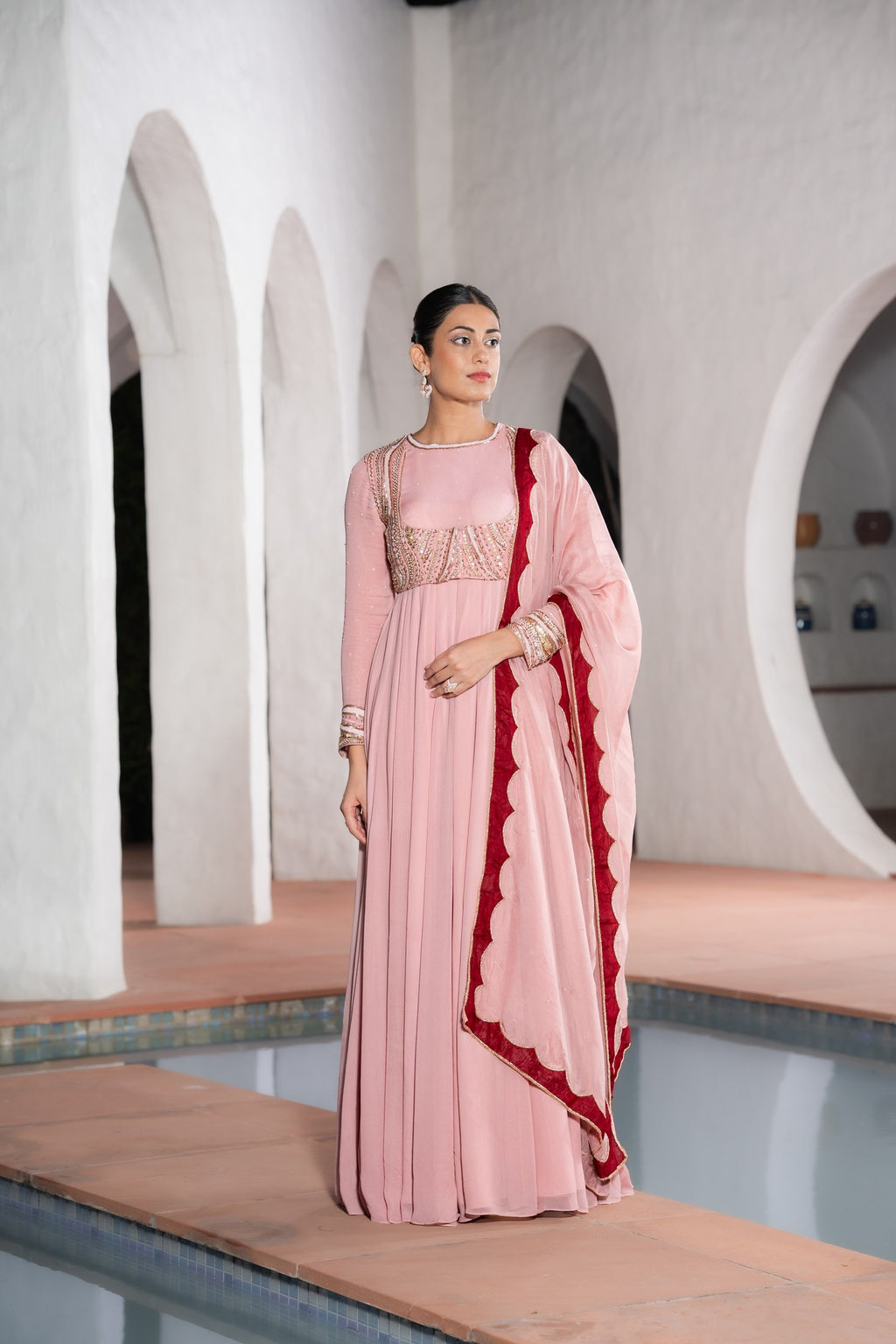 Ruhani Anarkali Set