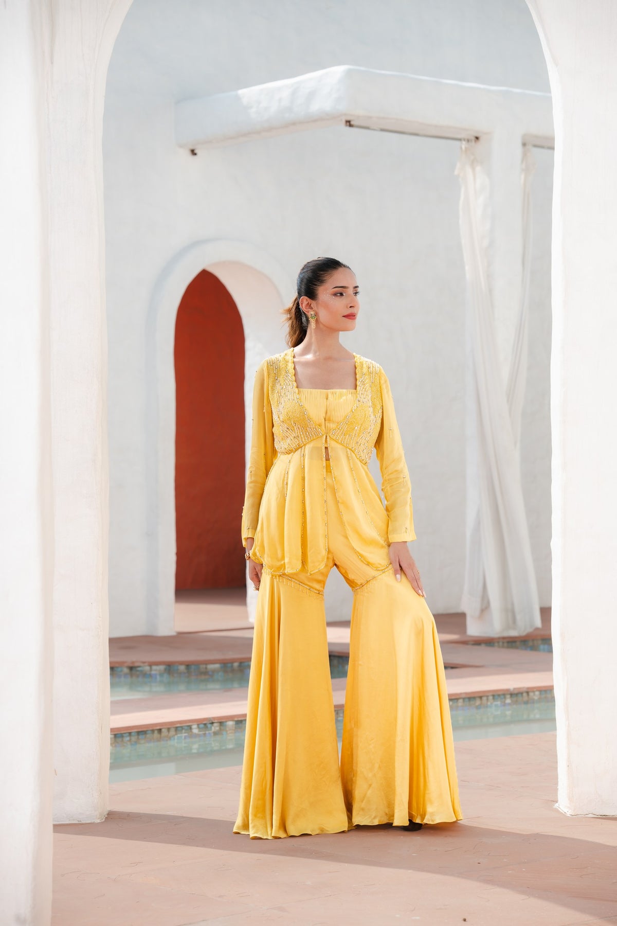 Viraas Peplum Set Main image
