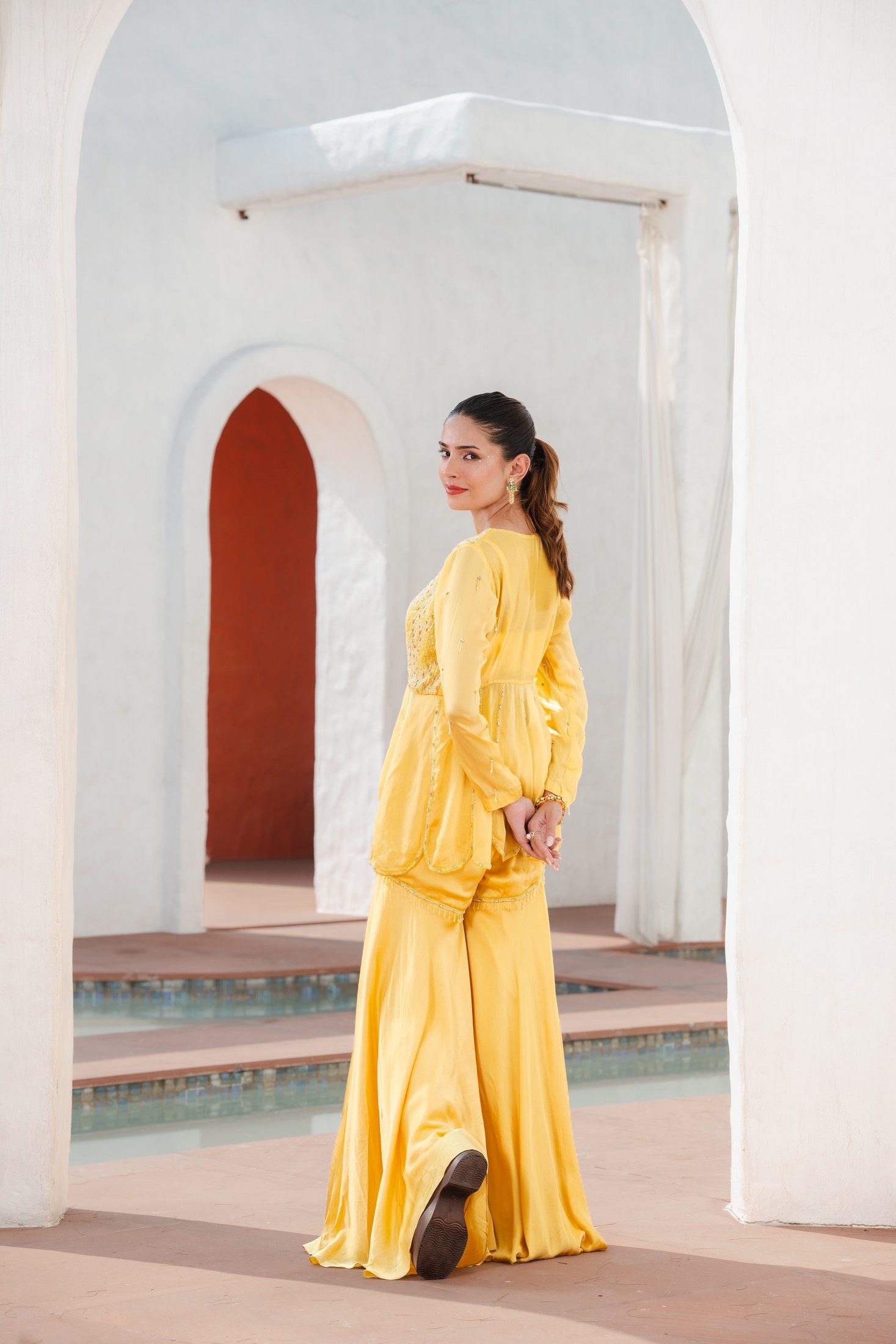 Viraas Peplum Set Secondary image