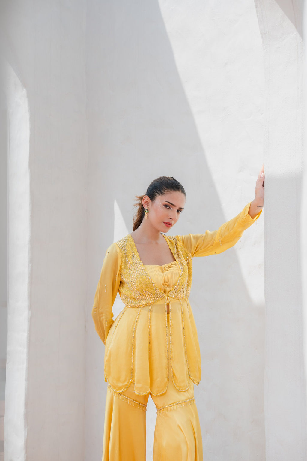Viraas Peplum Set