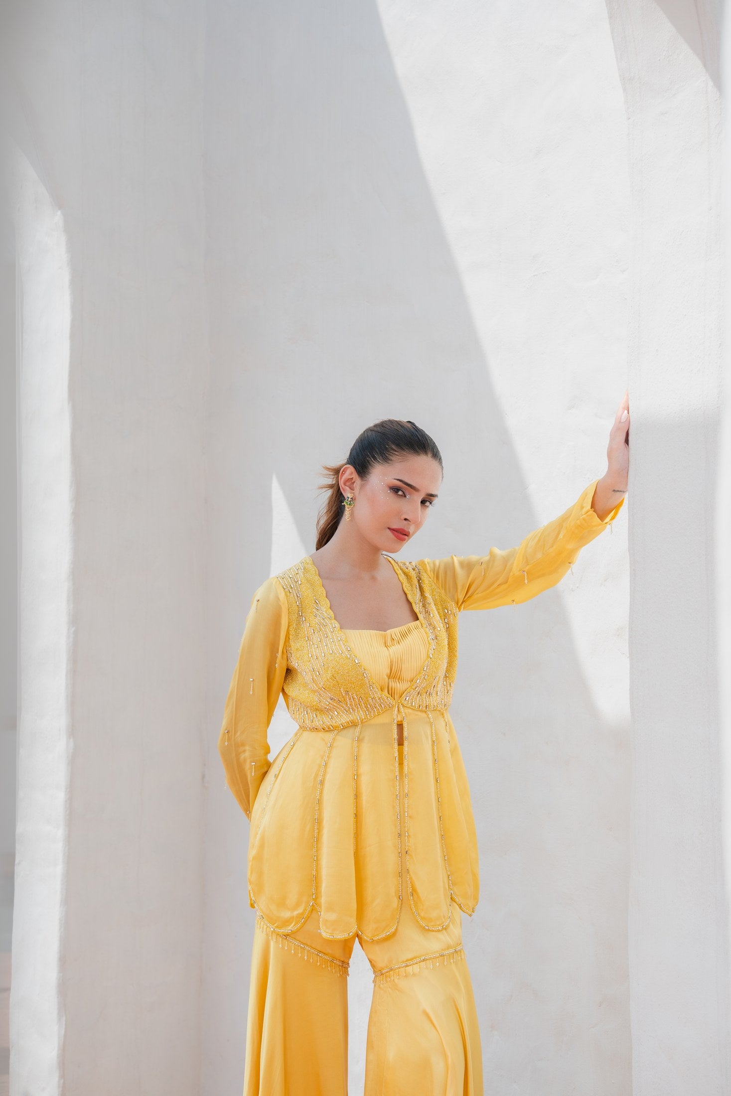 Viraas Peplum Set