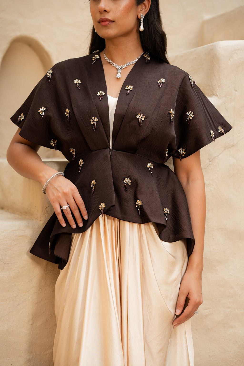 Zariya Peplum Set