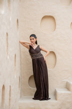 Mehr Cascade Gown