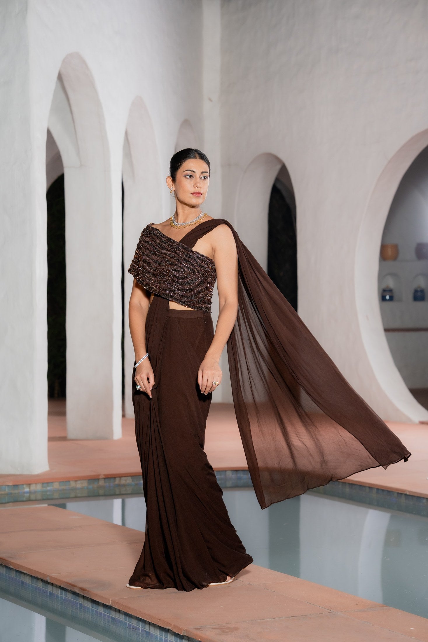 Afsana Drape Saree