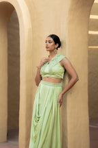 Aaira Drape Lehenga Set