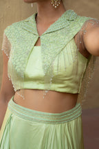 Aaira Drape Lehenga Set