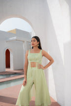 Gulnaar Drape Pant Set