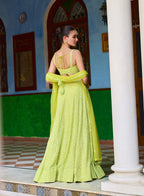 Bani Pearl Embroidery Lehenga Set